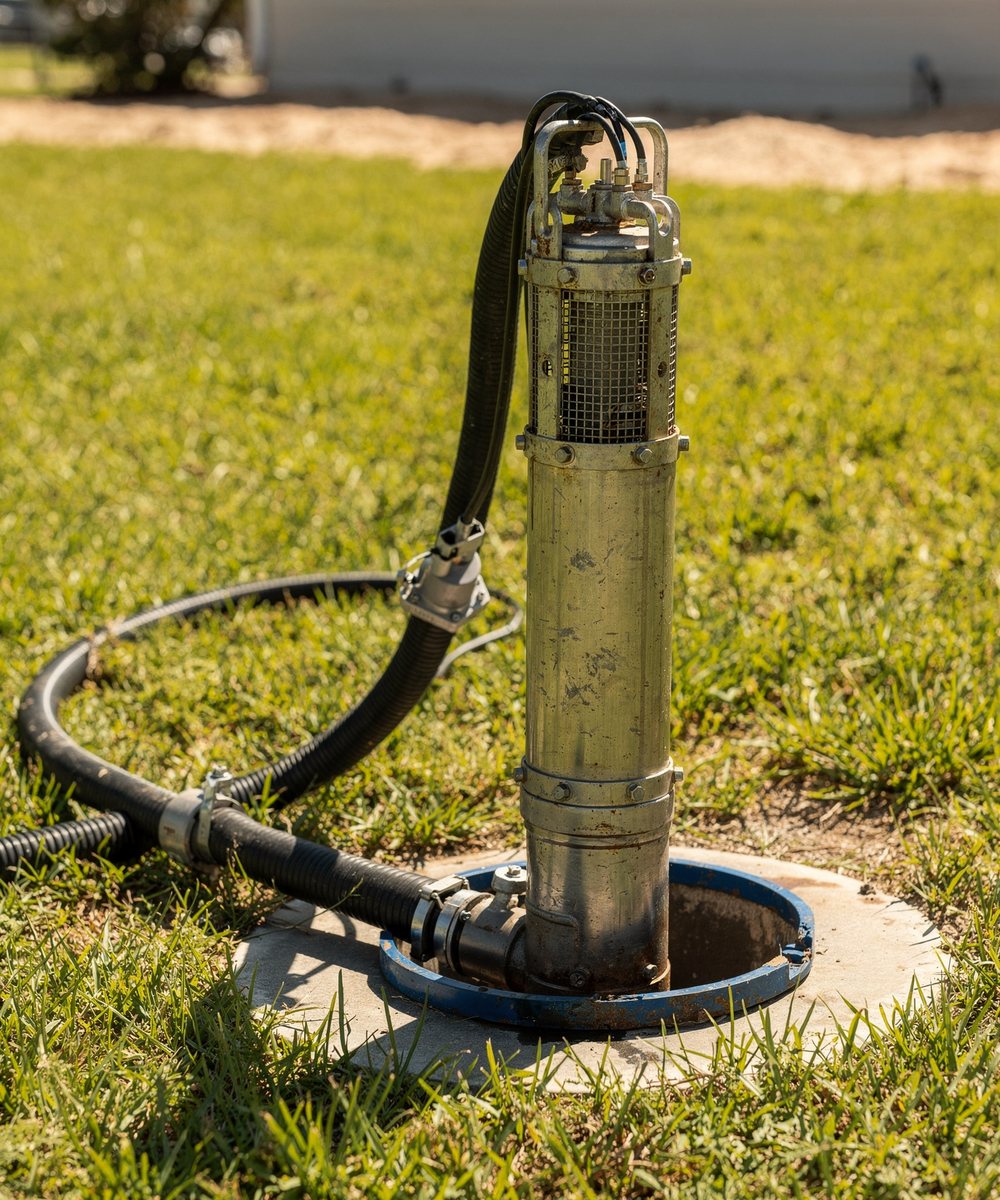 New submersible well pump installed at an Ocala, FL home